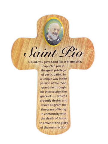 PADRE PIO - PALM CROSS